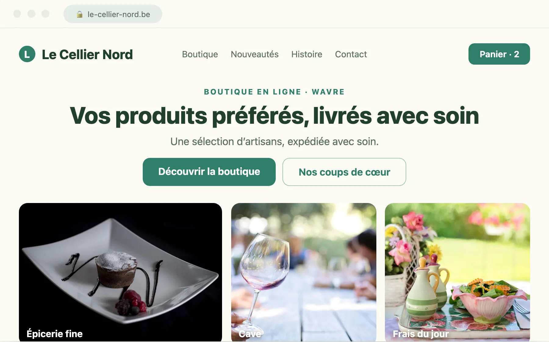 Mise en ligne — projet back-end performant Aperçu d'un projet back-end en ligne, optimisé et rapide