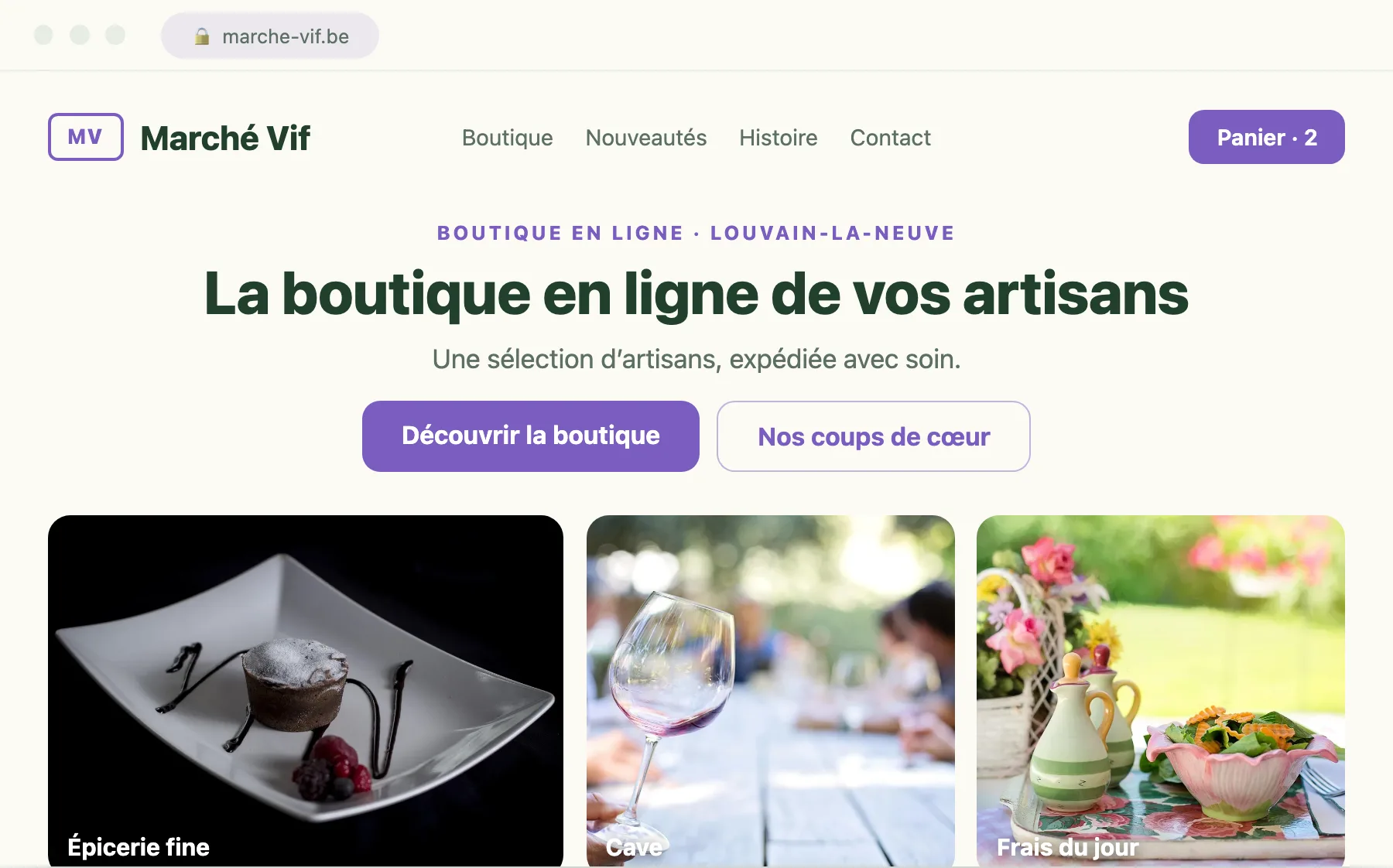 Mise en ligne — projet métier & carrière performant Aperçu d'un projet métier & carrière en ligne, optimisé et rapide